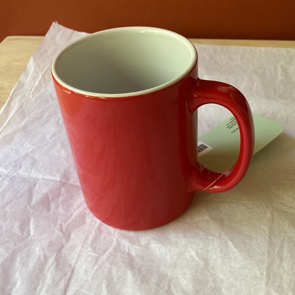 NWT  “I’m Not Bossy. I’m Aggressively Helpful.” Red and Whit coffee Cup - Picture 2 of 3